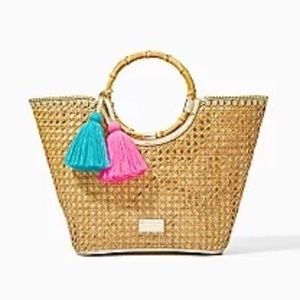 NWT Lilly Pulitzer Grotto Cane Tote